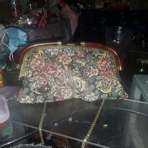 Embroidered Purse